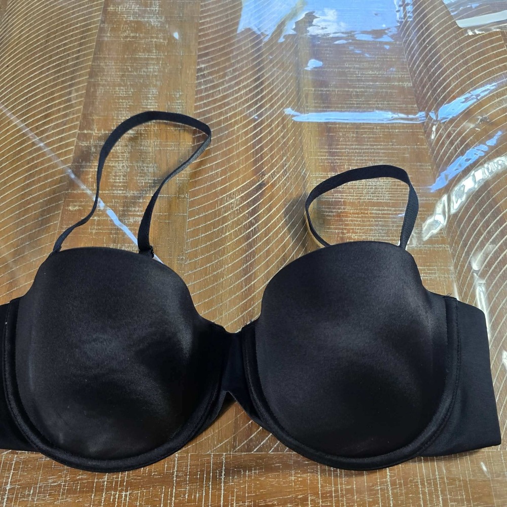 La‎ Senza Sexy Tease Black Multi-Way Strapless Bra 34C Underwire 36007682